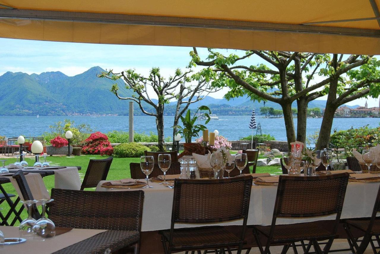 Albergo La Ripa Бавено Экстерьер фото